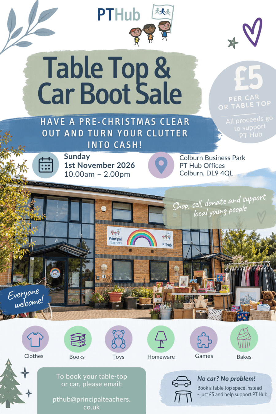 Help us raise funds for PT Hub